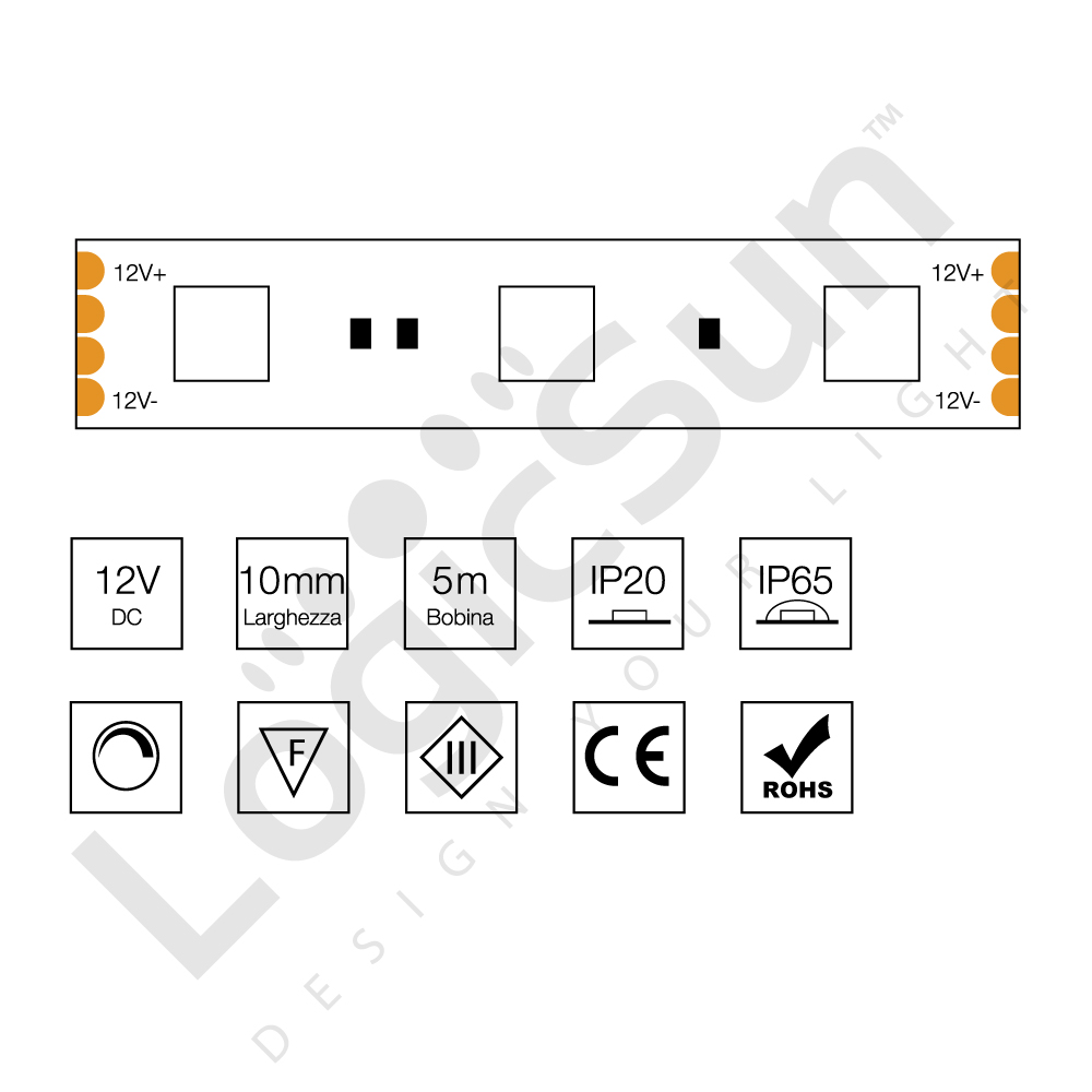 LTRGBW M1 ha Condotto il Regolatore della Luminosit¨¤ SMD 5050 3528 Singolo Colore LED Tape Illuminazione Dimming 5 anni di garanzia 